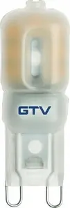 LED bulb GTV LD-G93W25-32 G9 2.5W 220-240V SMD 2835 warm white 360° dimmable