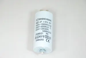Capacitor Lamex LXKON10 40 µF 450 V AC KNM, motor/start capacitor