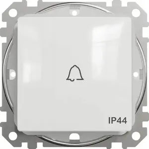 SCHNEIDERE Schneider Sedna Design SDD211131 durvju zvana poga IP44 balta