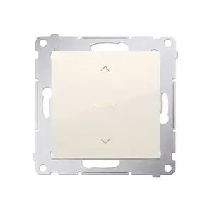 Electrical switch Kontakt‑Simon DZW1K.01/41 White — 250 V AC, 10 A, IP20