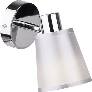 Sienas lampa Candellux PIN modelis 91-70814 hromēta apdare, iekštelpu sienas lampa