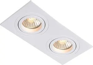 Встраиваемый напольный светильник Light Prestige Metis LP-2780/2RS WH, белый, подрезной