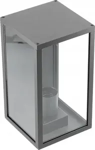 Wall Lamp GTV Ventana-Au OS-VENTANAUA-00 — Outdoor Wall Sconce 1x20W E27 Black