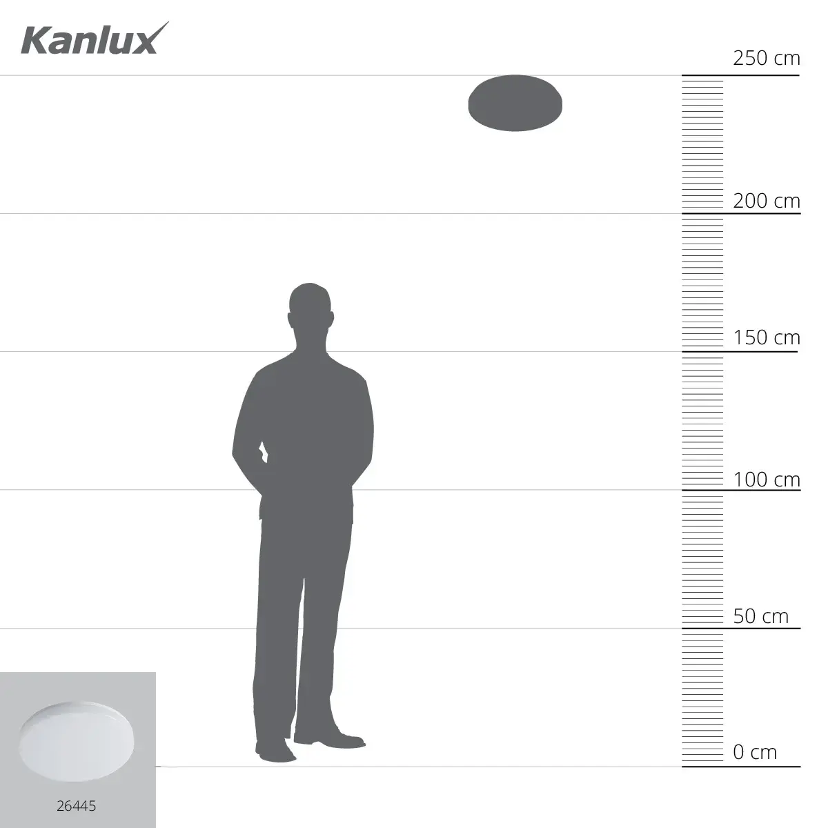 Kanlux 26445 griestu LED lampa Photo 9