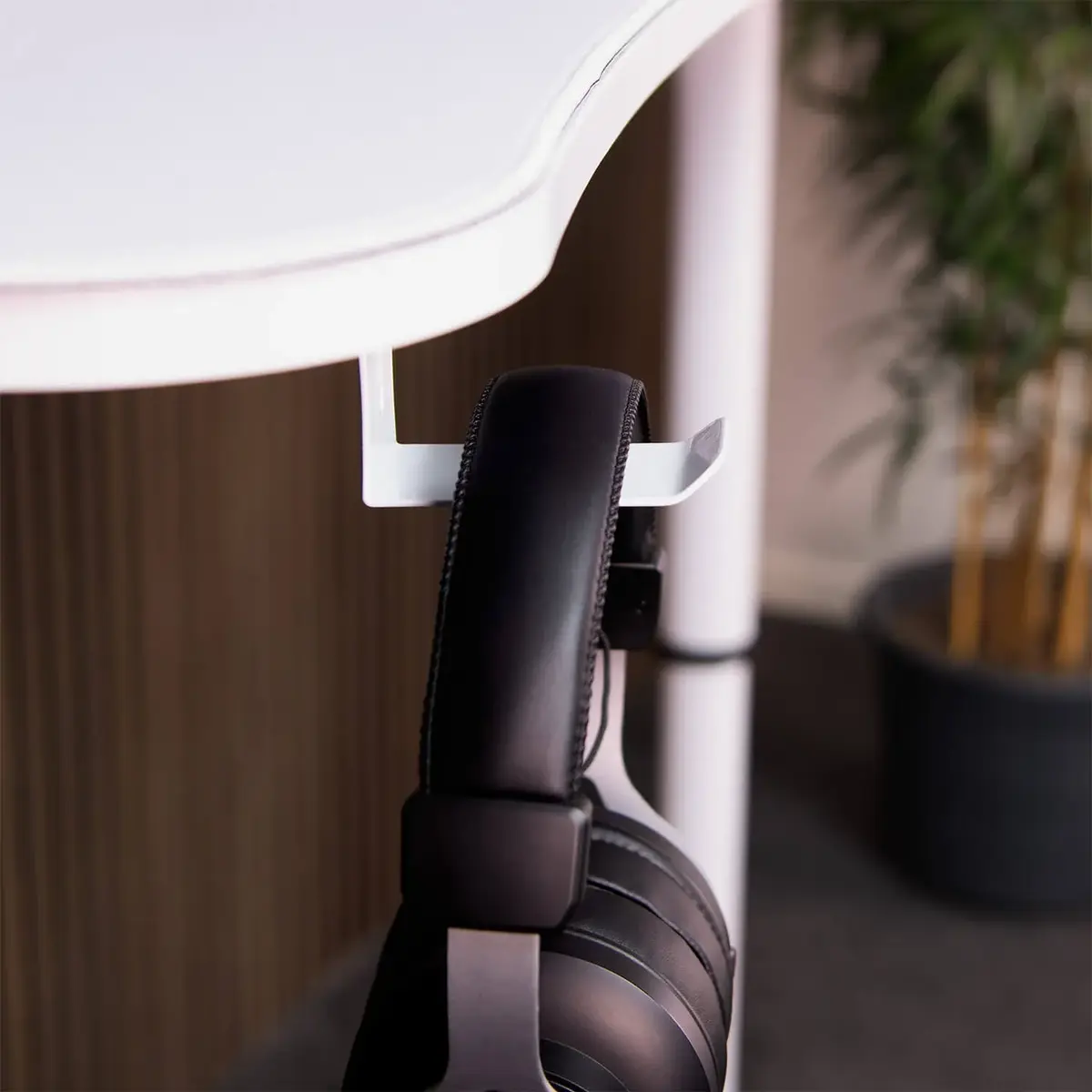 Держатель для наушников Arozzi AZ-HEADSET-HANGER-WT Photo 2