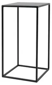 Flower Pot Stand DOMOLETTI BREST S black — metal plant holder for pots Ø25 cm, height 47 cm