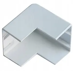 Corner Outer for Cable Duct AKS MKE NZ 15x17 mm, single piece, green