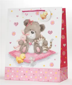 Children's Glitter Tote Bag Canpol TY-45 — mix colors, model TY-45