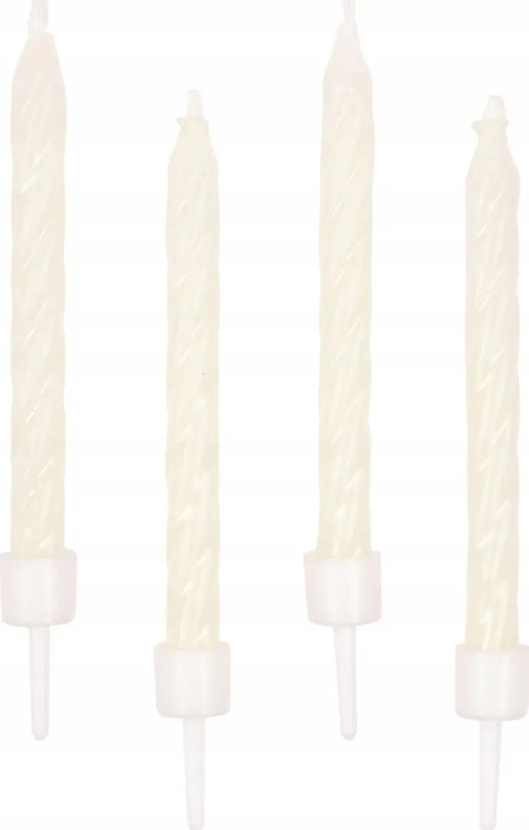 AMSCAN cake candle/sparkler 550330 white, 10 pcs Photo 2