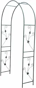 Garden arch Static Control model 110x37x214 mm — metal garden arch for climbing plants