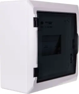 Модульный распределительный щит 1x6 ELEKTROPLAST ECONOMIC BOX RN 1/6 N+PE IP40 (дымчатая дверь) 2501-01