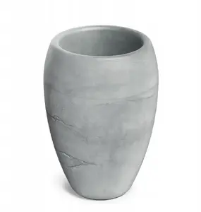 Flower pot Lumarko CANO TALL TCA40H-106GR plastic planter, grey