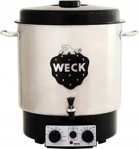 Preserving Cooker Jata WECK 121407 – Stainless Steel with Clock and Tap
