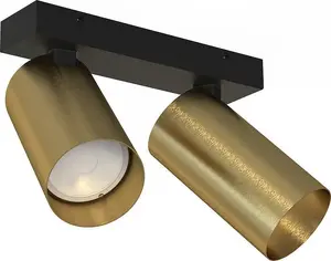 Griestu lampa NOWODVORSKI Mono 7782 2-punktu regulējams spot, zelta