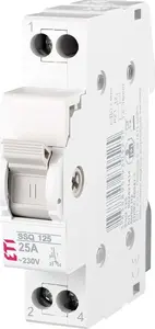 Etipo three-pole switch SSQ 125 1P 25A (MPN 002421414)