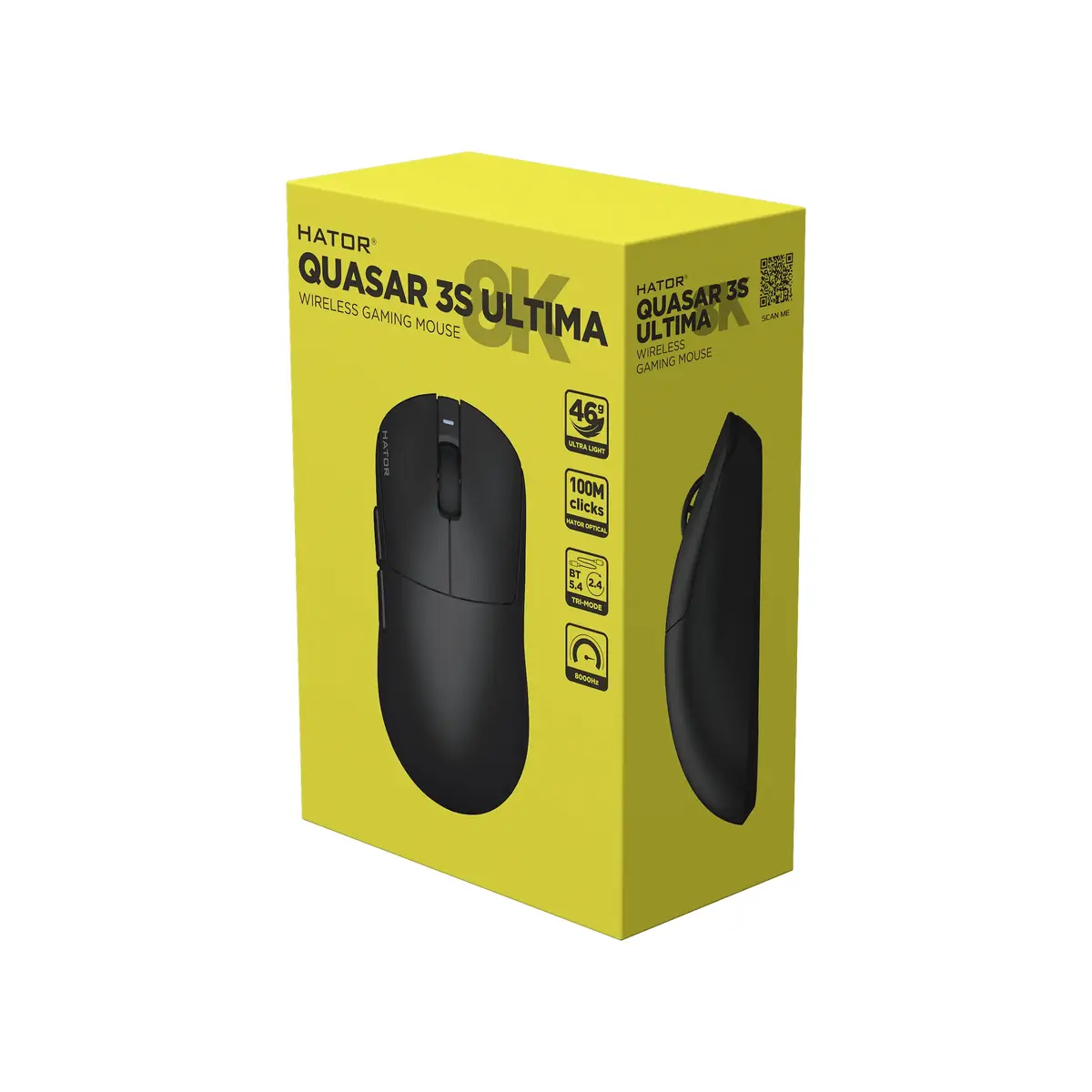 HATOR Quasar 3S Ultima 8K Wireless spēļu pele Photo 7