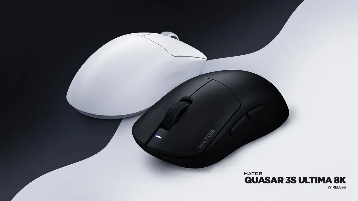 HATOR Quasar 3S Ultima 8K Wireless spēļu pele Photo 8