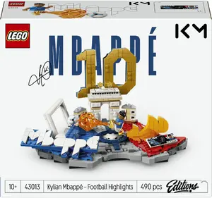 LEGO kit Kylian Mbappé — Football Moments (set 43013) by LEGO