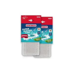 Replacement cloths 2 pcs. Leifheit Superduster Floor M 33 cm microfibre dust covers