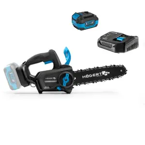 Apaļā zāģa HOGERT HT2E289-0CS18V-PROMO-A4 18 V, 250 mm asmens, 1×4 Ah akumulators, lādētājs