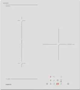 Built-in induction hob MPM MPM-45-IM-16/W, 3-zone glass ceramic, flexible zone, 230V, touch control