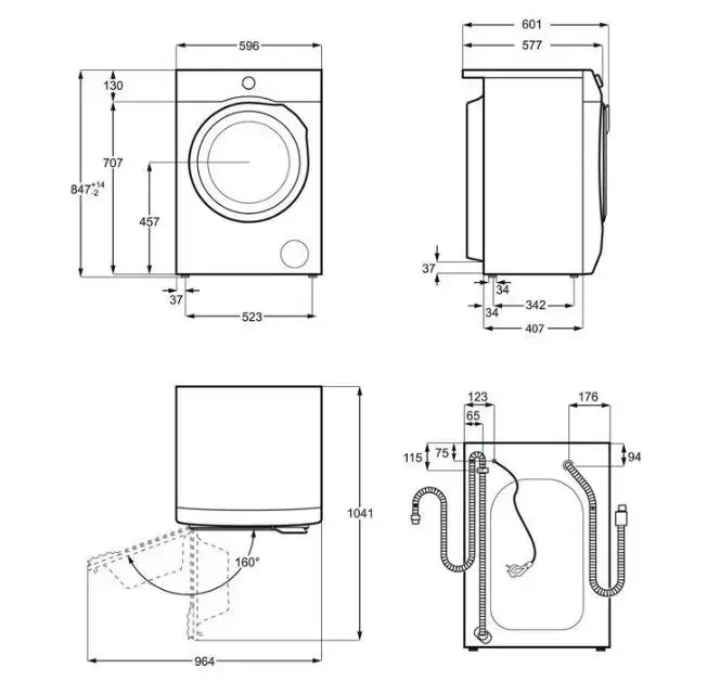 Veļas mašīna Electrolux EW2F527WP Photo 5