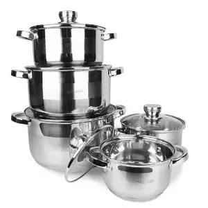 Cookware set Maestro MR-2220-10 — 10-piece pot and pan set