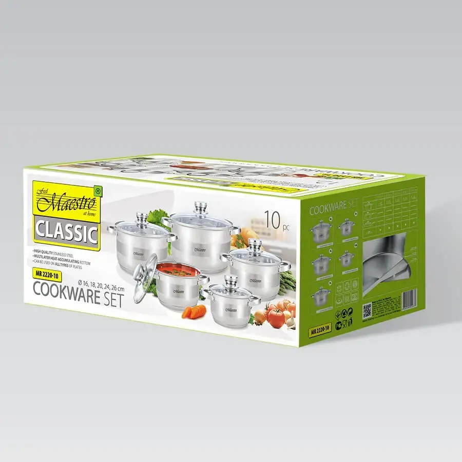 Maestro MR-2220-10 10-piece cookware set Photo 7