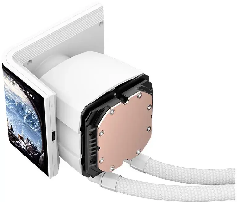 KRUX HydroArc 360 White CPU AIO Liquid Cooler Photo 7