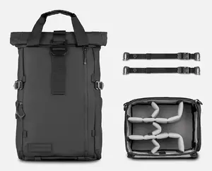 Backpack WANDRD PRVKE V4 Photography Bundle — 31L, Black, shoulder strap compatible