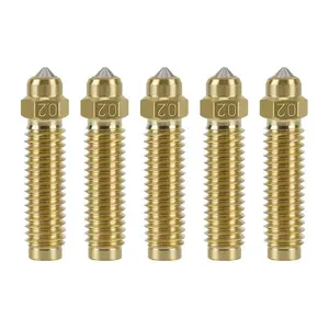 Nozzle set for Elegoo Centauri Carbon — hardened brass 0.2 mm nozzle