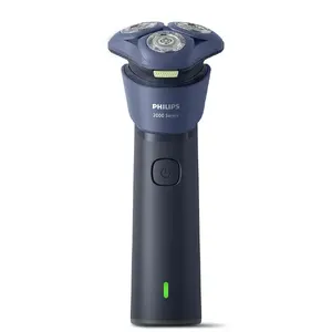 Роторная электробритва Philips 2000 series S2885/00 — 3 головки, встроенный NiMH аккумулятор, влажная/сухая, синяя