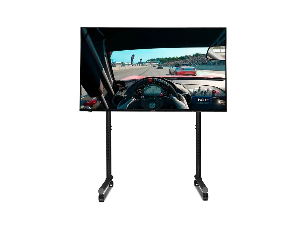 Next Level Racing Round Tube Floor Stand for Monitor up to 65" Photo 2