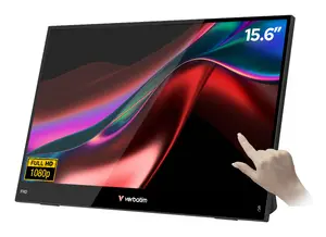 Portable monitor VERBATIM Ver000259 15.6" FHD Touch IPS 1920x1080 USB-C Black