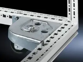 Castor wheels Rittal 7825.900 for server racks — set of 4, silver