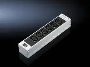 Удлинитель питания Rittal DK 7859.120 — 4x розетки C13, для внутреннего использования, чёрно‑серый