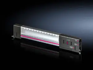 Lighting unit Rittal 7859.000 — AC-powered rack/IT cabinet light, ABS/Aluminium/PC housing, black