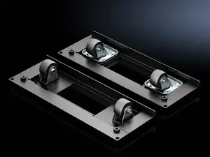 Rack accessory Rittal 5301.518 — black, roll module for VX IT cabinets, load capacity 1000 kg