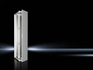 Напольный шкаф Rittal VX 8406.000, степень защиты IP55, замок с ключом, серый