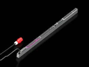 Блок распределения питания Rittal 7979.436 Managed трехфазный PDU 30 AC‑розеток (24×C13, 6×C19) кабель 3 м 400 В 16 A