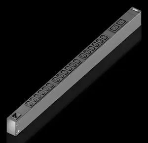 Barošanas sadales bloks Rittal DK 7979.118 — PDU, 20 AC ligzdas (C13/C19), 230 V, 16 A, 3700 W, pelēks