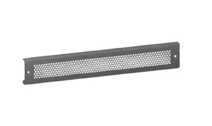 Trim panel Rittal 8660.091 — steel, grey, pack of 2, rack accessory