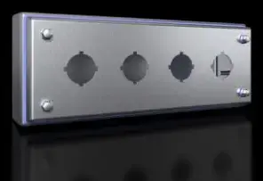 Rittal HD 1684.630 корпус управления из нержавеющей стали 1.4301 для 4 кнопок, металлический