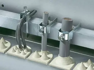 Cable clamp Rittal 2358000 Metallic, plastic/steel/zinc construction