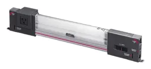 Electrical enclosure light Rittal 2500.213, AC 300 V, 11 W, black, screw mount