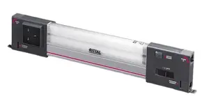 Electrical enclosure light Rittal 2500.311, LED, 100–230 V, 50/60 Hz, 13 W, black, screw mount