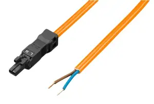 Power cable Rittal 2500.520 ECBT2 3 m, for 100–240 V input