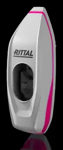 Ручка дверная Rittal AX 2537.400 — пластик, светло-серая, 1 шт.