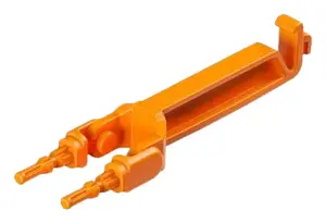Clip rack accessory Rittal 2583.120, plastic orange, pack of 10