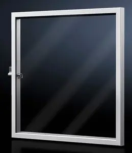 Display panel Rittal FT 2732.010 — acrylic and aluminium housing, light grey transparent, 1 pc